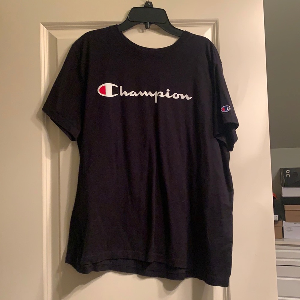 champion t-shirt!!